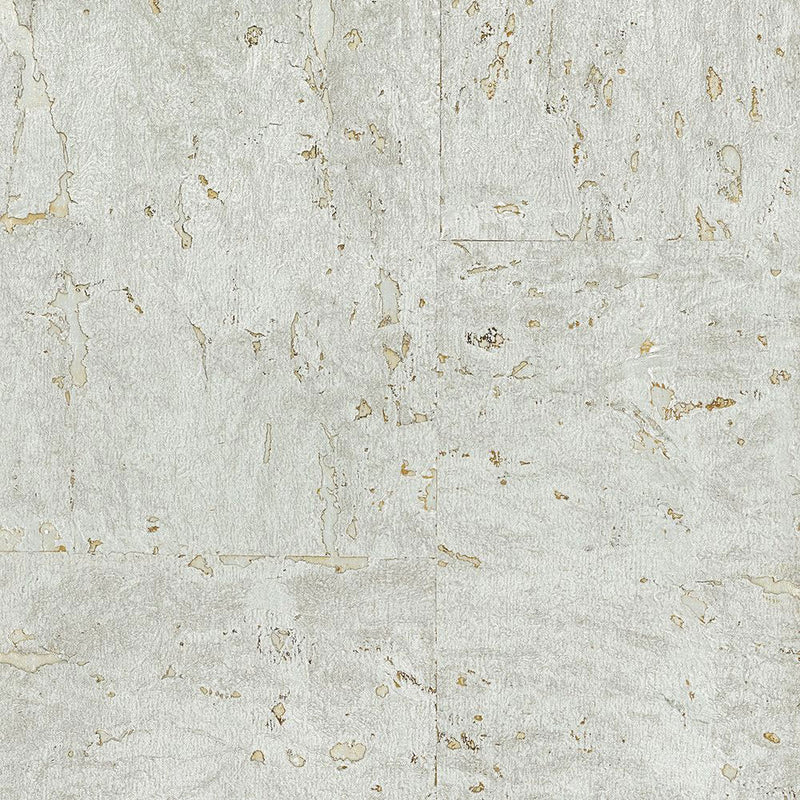 W7820-03 Kanoko Cork Silver Wallpaper by Osborne & Little
