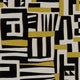 Zawaya Irisa Black and Ivory Wallpaper by Osborne & Little