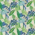 Zylina Irisa Indigo and Emerald Wallpaper by Osborne & Little