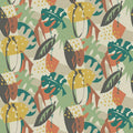 Zylina Irisa Terracotta and Teal Wallpaper by Osborne & Little