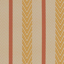 W7856-02 Sagitta Irisa Amber and Terracotta Wallpaper by Osborne & Little