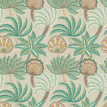 W7857-03 Ravenala Irisa Teal Wallpaper by Osborne & Little