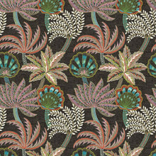 W7857-04 Ravenala Irisa Charcoal and Blush Wallpaper by Osborne & Little