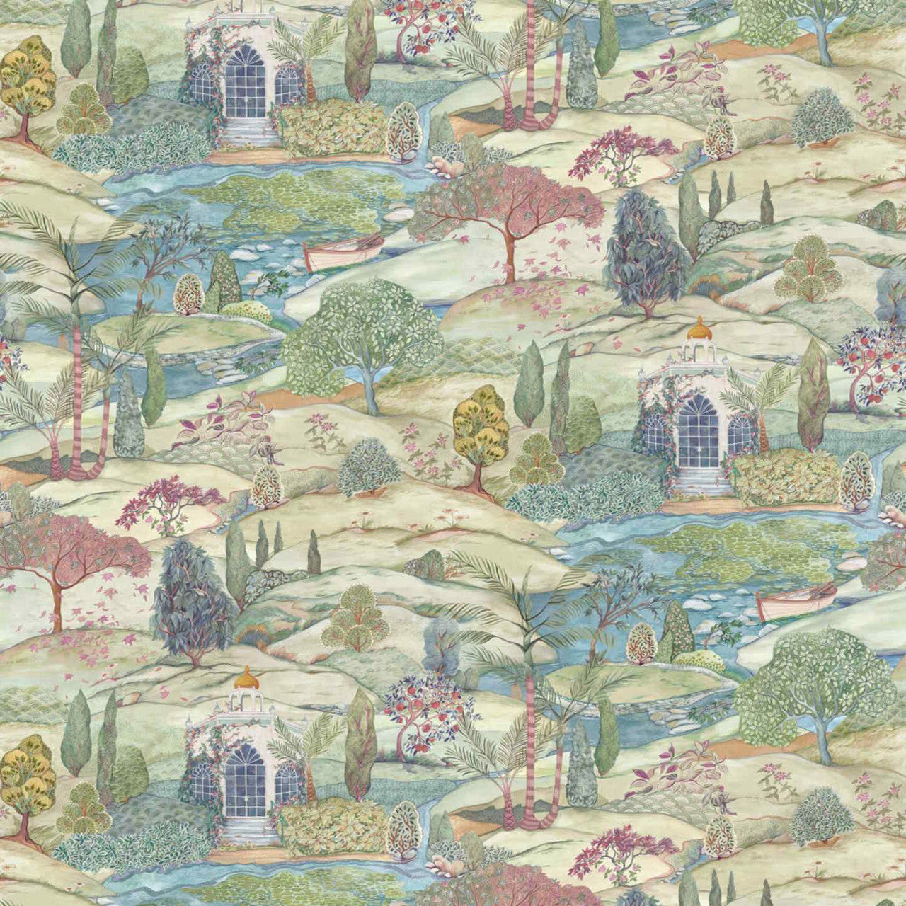 W7900-01 Lodhi Byzance Gold Wallpaper by Osborne & Little