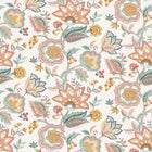 W7905-01 Samode Byzance Terracotta/Airforce Wallpaper by Osborne & Little