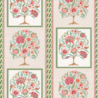 W7906-01 Taniska Byzance Coral Wallpaper by Osborne & Little