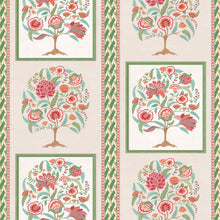 W7906-01 Taniska Byzance Coral Wallpaper by Osborne & Little