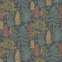 W8030-01 Vana Pine / Olive. Wallpaper by Osborne & Little