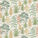 Vana Leaf / Ochre Ananda Wallpaper by Osborne & Little