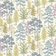 Vana Aqua / Heather Ananda Wallpaper by Osborne & Little