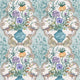 Sundara Aqua / Voilet Ananda Wallpaper by Osborne & Little