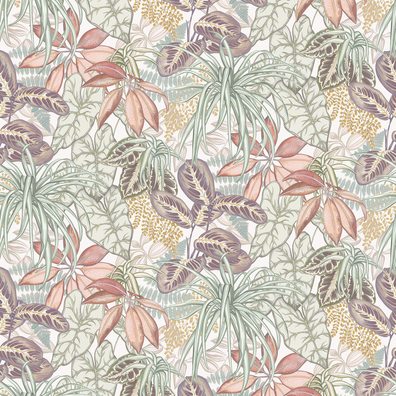W8032-01 Hothouse Lichen / Blush. Wallpaper by Osborne & Little