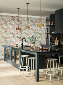 W8032-01 Hothouse Lichen / Blush. Wallpaper by Osborne & Little