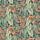 Hothouse Charcoal / Pine Ananda Wallpaper by Osborne & Little