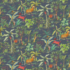W8036-01 Salento Midnight / Apple. Wallpaper by Osborne & Little