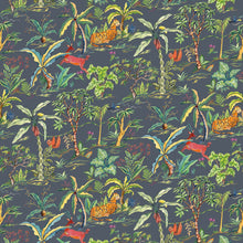 W8036-01 Salento Midnight / Apple. Wallpaper by Osborne & Little