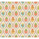 Mysore Ivory / Terracotta Belvedere Wallpaper Wallpaper by Osborne & Little