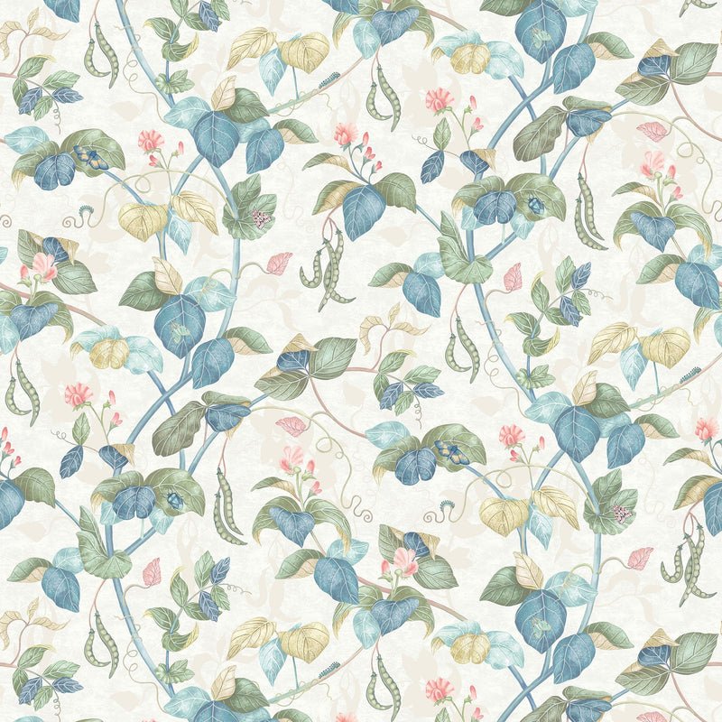 W8122-01 Cupani Ivory Wallpaper by Osborne & Little