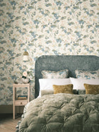 W8122-01 Cupani Ivory Wallpaper by Osborne & Little