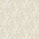 Dufy Leaf Linen Belvedere Wallpaper Wallpaper by Osborne & Little