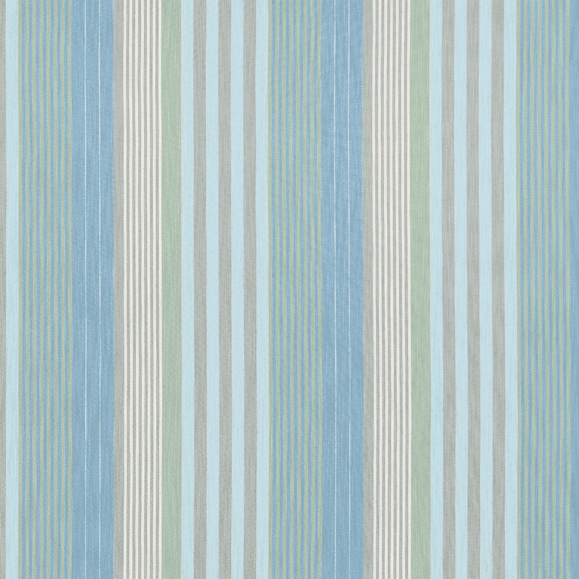 W81705 Esprit Stripe Sky and Sand Soleil Fabric by Thibaut