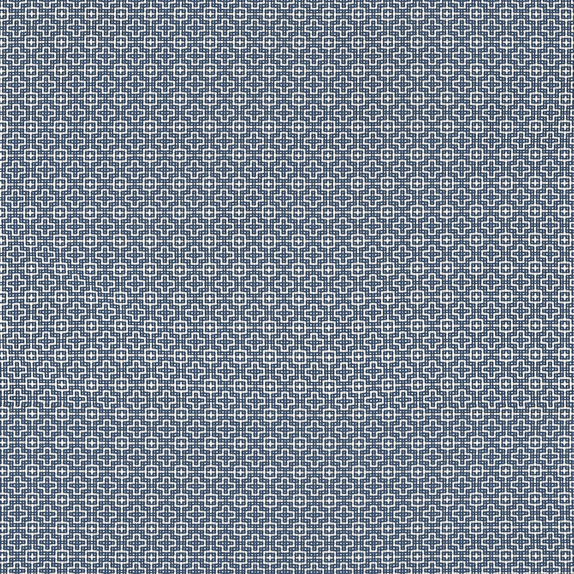 W81732 Bistro Navy Soleil Fabric by Thibaut