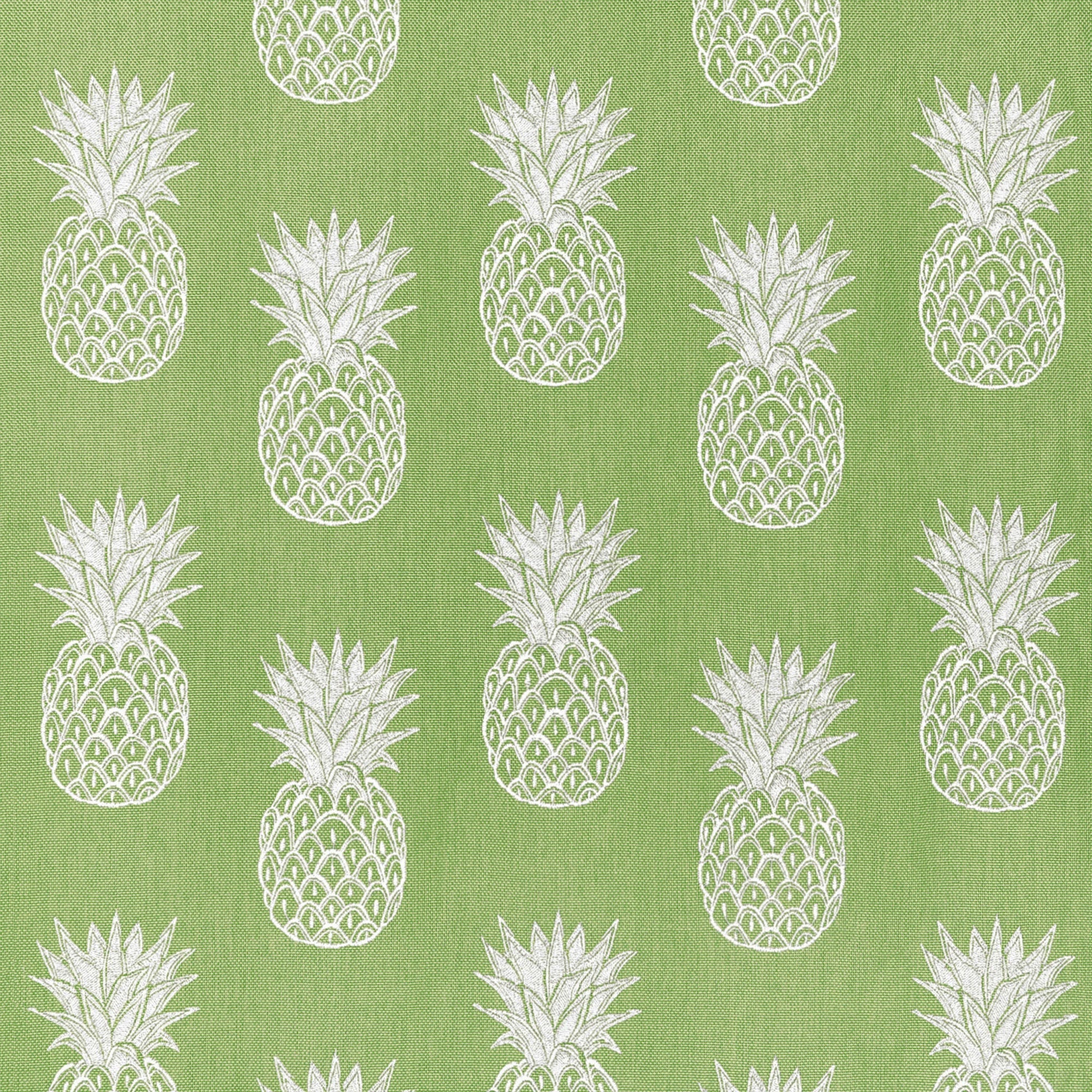 W81747 Pina Colada Kiwi Soleil Fabric by Thibaut
