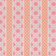 Trelliage Peony and Coral Soleil Fabric by Thibaut