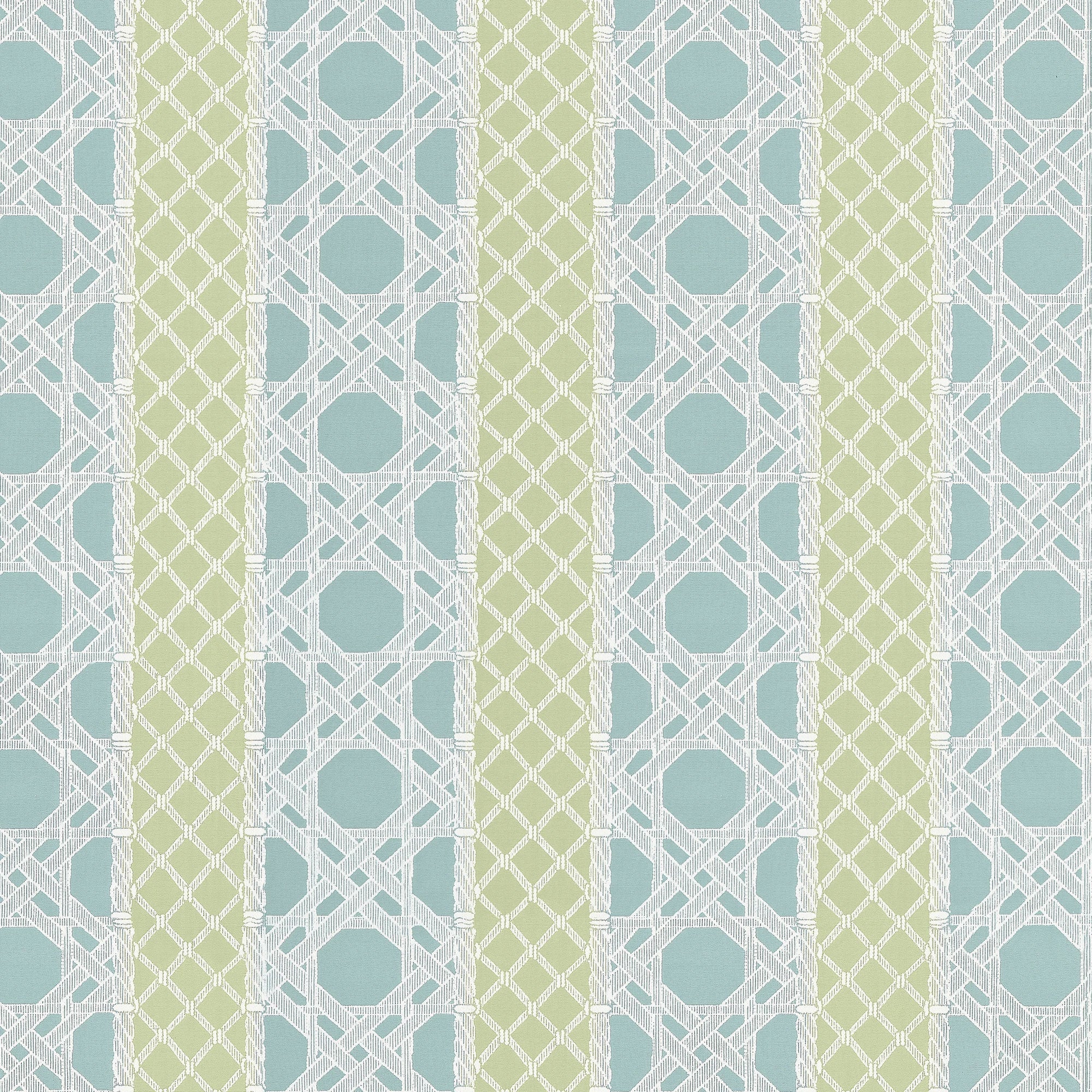 W81773 Trelliage Pool and Leaf Soleil Fabric by Thibaut
