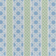 Trelliage Cornflower and Clover Soleil Fabric by Thibaut