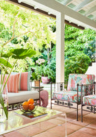 W81791 Ipanema Pool and Spice Acadia Fabric by Thibaut