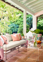 W81791 Ipanema Pool and Spice Acadia Fabric by Thibaut
