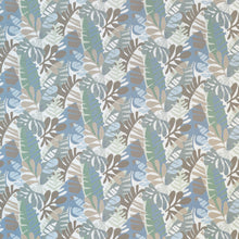 W81793 Ipanema Sky and Sand Acadia Fabric by Thibaut