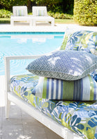 W81795 Ipanema Bermuda and Kiwi Acadia Fabric by Thibaut