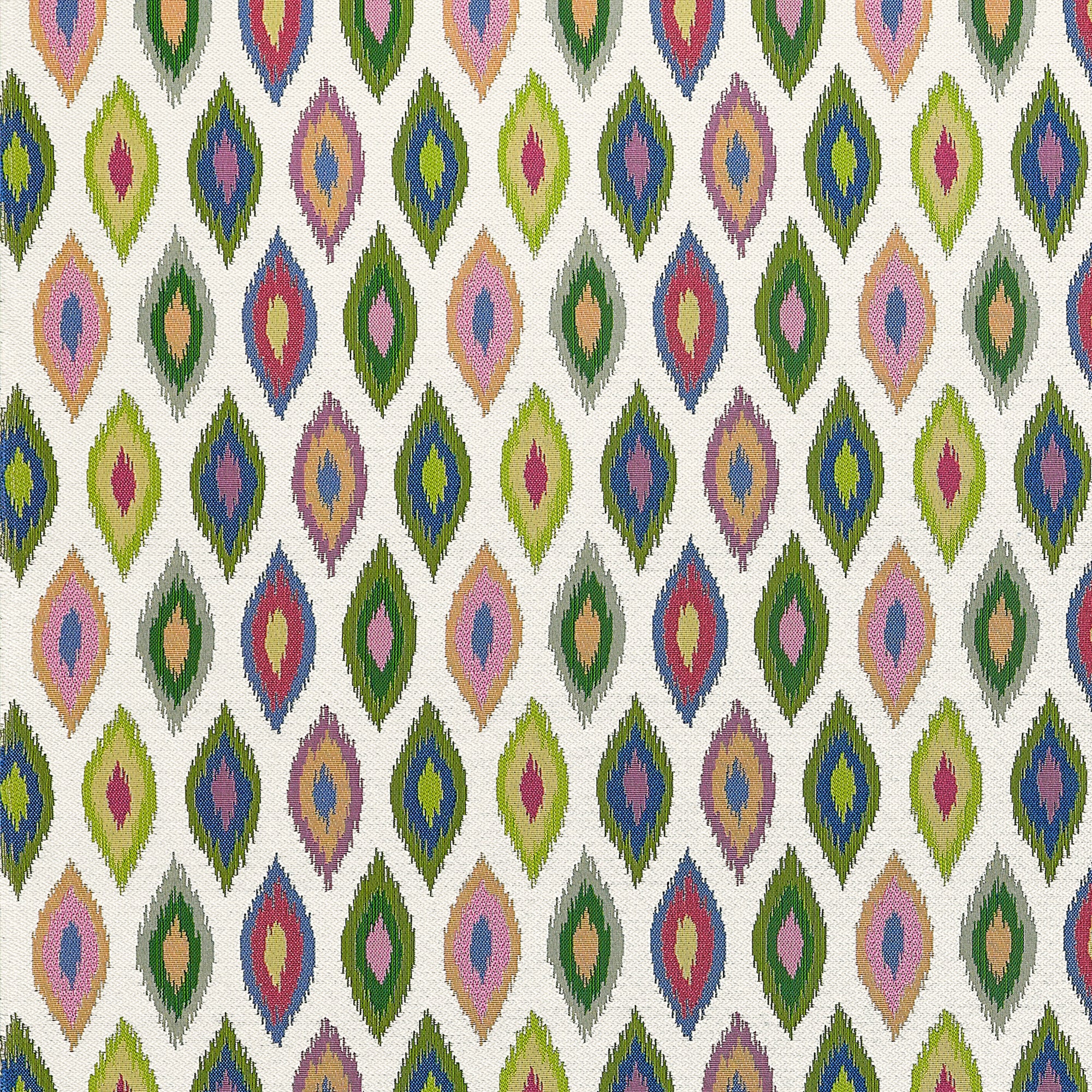 W81797 Beliza Cornflower and Peony Acadia Fabric by Thibaut