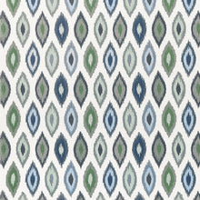 W81798 Beliza Sky and Sand Acadia Fabric by Thibaut