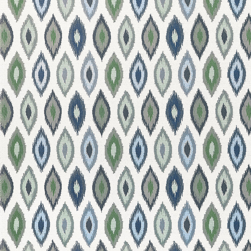 W81798 Beliza Sky and Sand Acadia Fabric by Thibaut