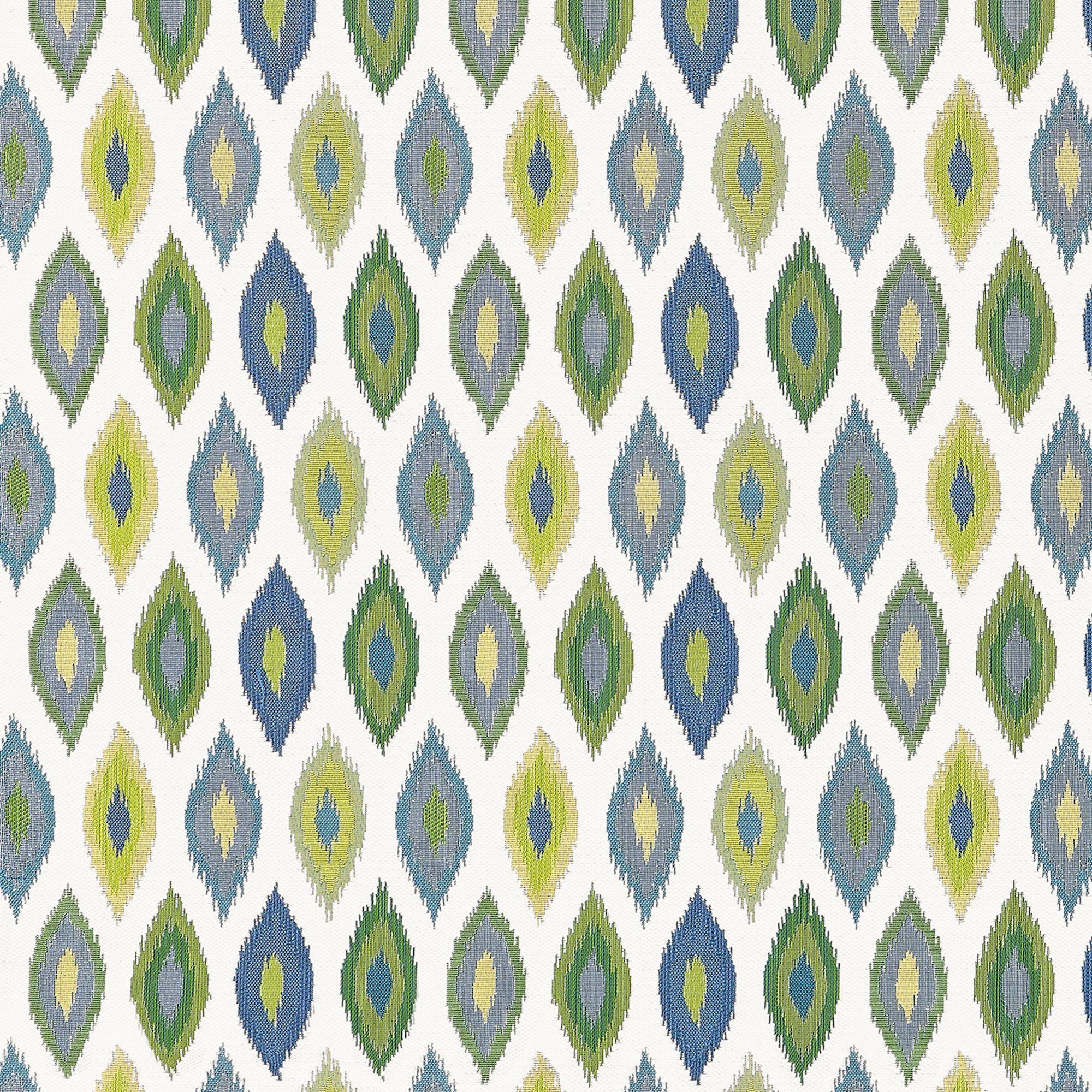 W81800 Beliza Bermuda and Kiwi Acadia Fabric by Thibaut