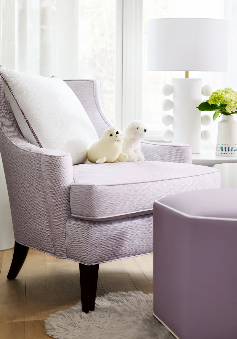 W9143 Velani Lilac Woven Essentials Fabric by Thibaut