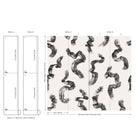 W955/01 Tsauri Mural Alabaster by Black Edition