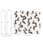 W955/01 Tsauri Mural Alabaster by Black Edition
