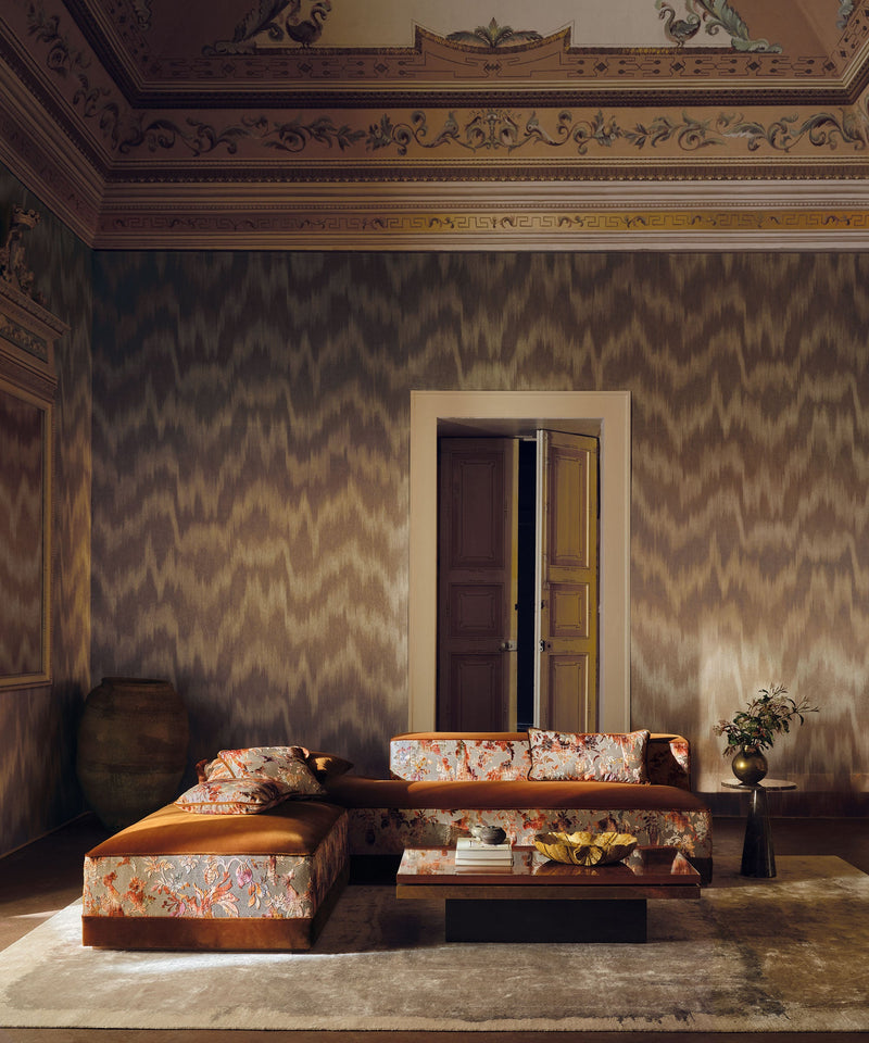 W960/02 Ruhani Bronze Wallpaper by Black Edition