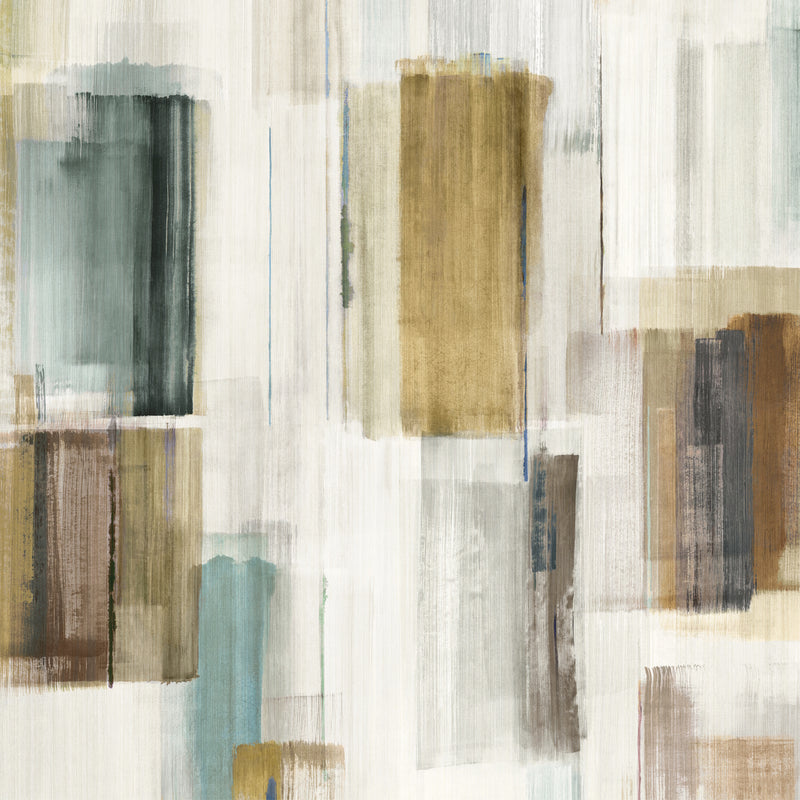 W971/01 Zeya Mural Ashlar Kabu Wallpaper by Black Edition