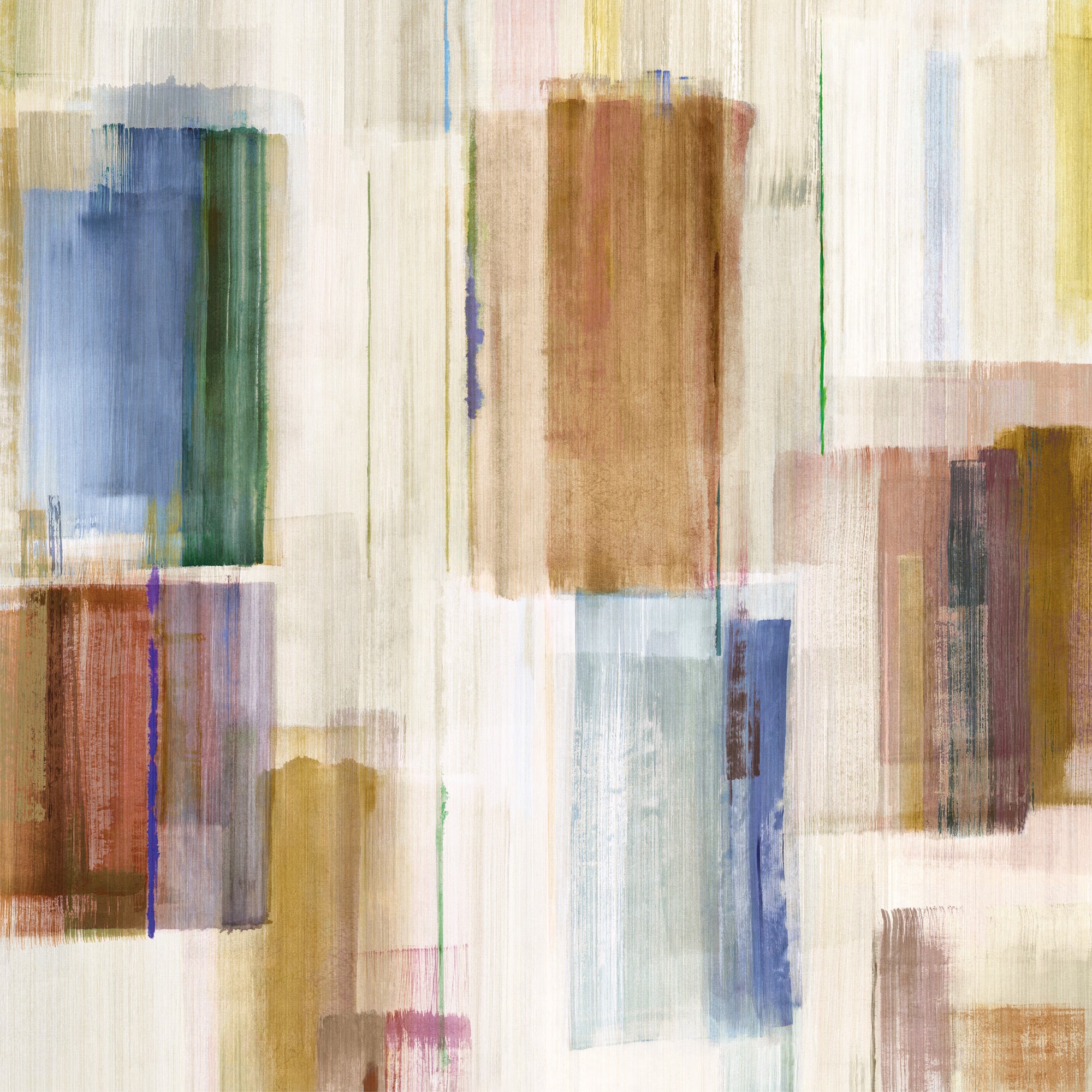 W971/02 Zeya Mural Sienna Kabu Wallpaper by Black Edition