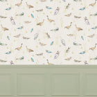 Waterfowl Linen Wallpaper by Voyage Maison | WATERFO/WPO/LIN