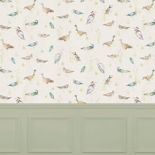 Waterfowl Linen Wallpaper by Voyage Maison | WATERFO/WPO/LIN