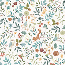WD110030 Forest Wonders Multicolour Wallpaper by Little Dutch