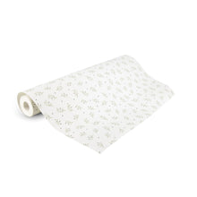 WD111034 Blueberry Leaves White/green Wallpaper by Little Dutch
