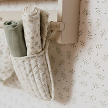 WD111034 Blueberry Leaves White/green Wallpaper by Little Dutch