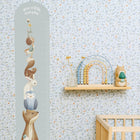 WD114030 Forest Adventure Blue/green Wallpaper by Little Dutch